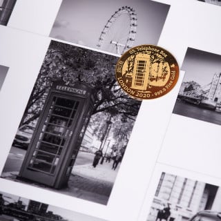 Telephone Box - 1/10 ounce Gold