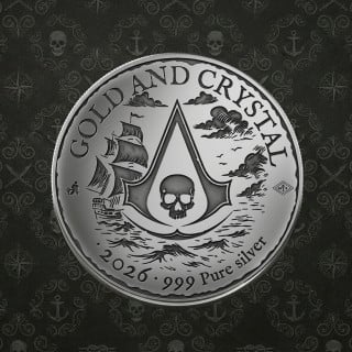 Avers - Gold and Crystal - Silver - 1 once