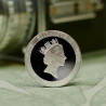 The Elizabeth II Gecko - 1 ounce Silver Vintage 2021