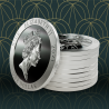 Pack of 10 Vera Valor Gecko - A pure silver coin