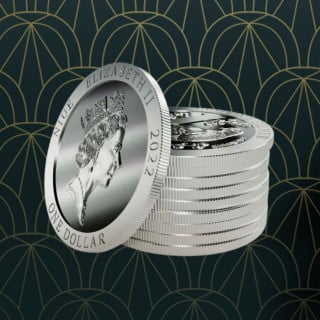 Pack of 10 Vera Valor Kulukulu - A pure silver coin