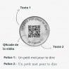 Vera Memento à personnaliser en argent