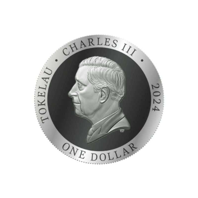 VeraSilver Tokelau Charles III - Silver coin