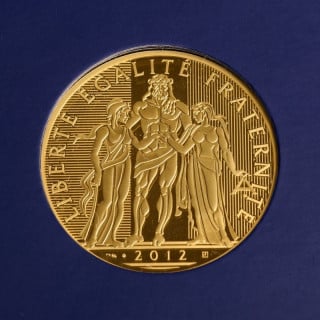 1000 euros Hercule 2012 avers