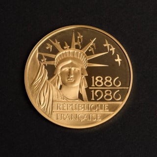 100 francs Statue de la Liberté Avers